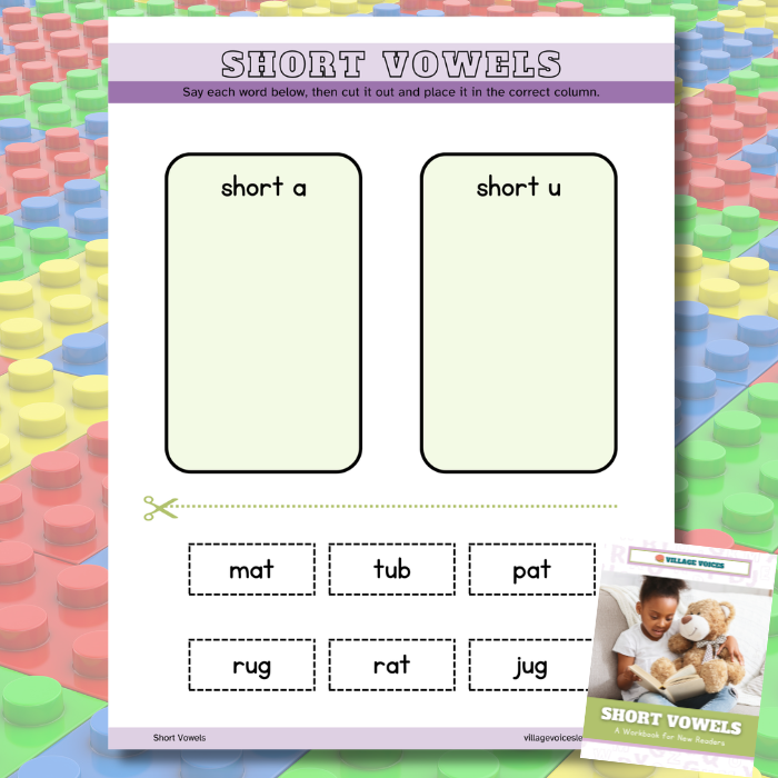 vowels sample1